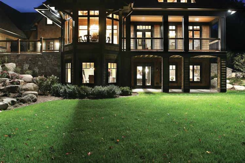 House Design - Exterior - Rear Elevation 7 for Craftsman House Plan #928-32 - 4 bed, 3.5 bath