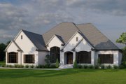 European Style House Plan - 3 Beds 3.5 Baths 3187 Sq/Ft Plan #923-437 