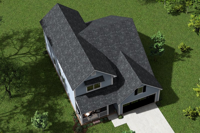 House Design - Exterior - Other Elevation 5 for Cottage House Plan #513-2281 - 4 bed, 3.5 bath