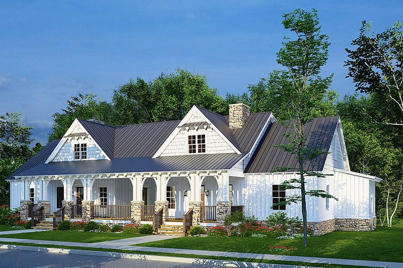 House Design - Cottage Exterior - Front Elevation Plan #923-258