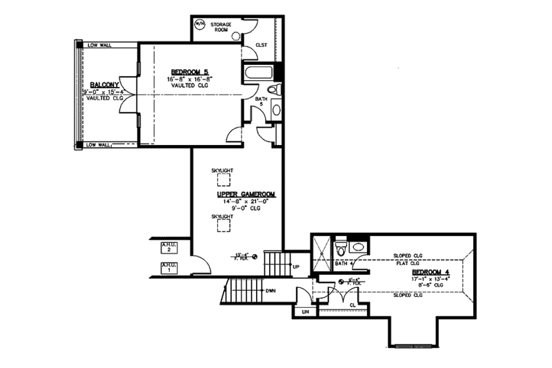 Mediterranean Style House Plan - 5 Beds 5.5 Baths 5887 Sq/Ft Plan #1019 ...