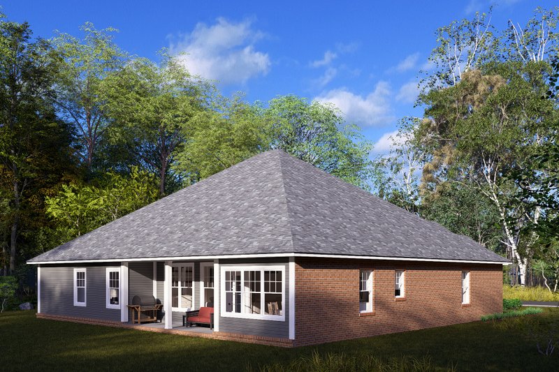 Dream House Plan - Exterior - Other Elevation 2 for Craftsman House Plan #513-2168 - 4 bed, 3.5 bath