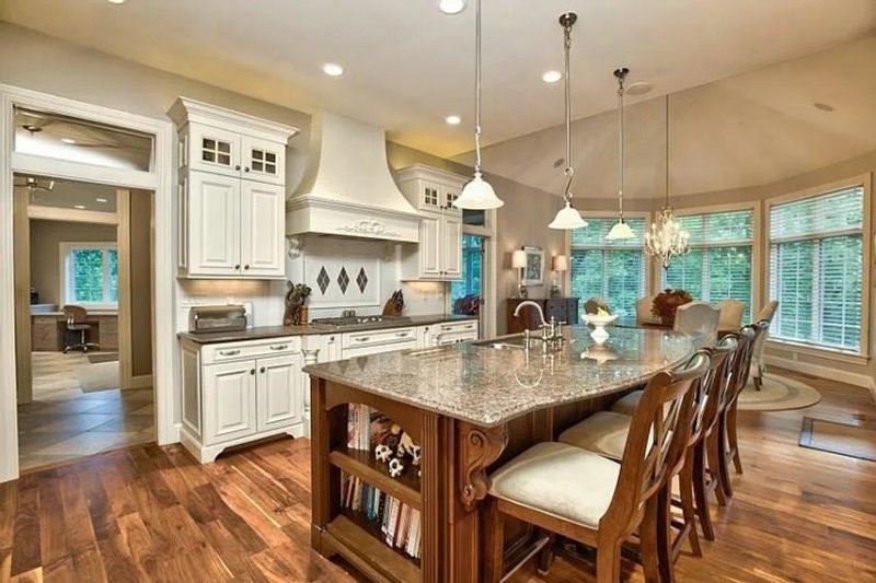 Home Plan - Interior - Kitchen for Ranch House Plan #70-1555 - 3 bed, 5.5 bath