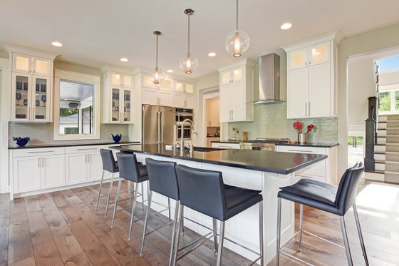 Interior - Kitchen 3 for Traditional House Plan #928-329 - 4 bed, 3.5 bath