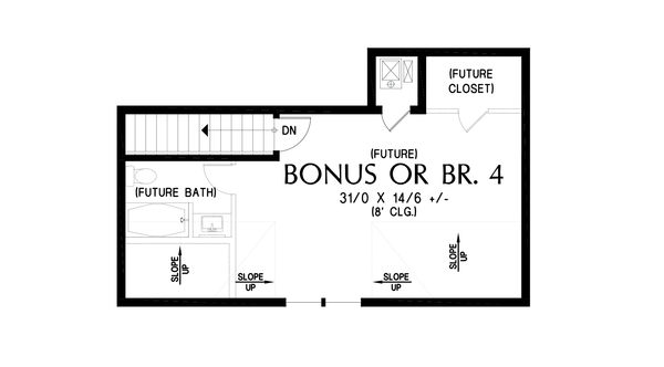 Farmhouse Floor Plan - Other Floor Plan #48-1186