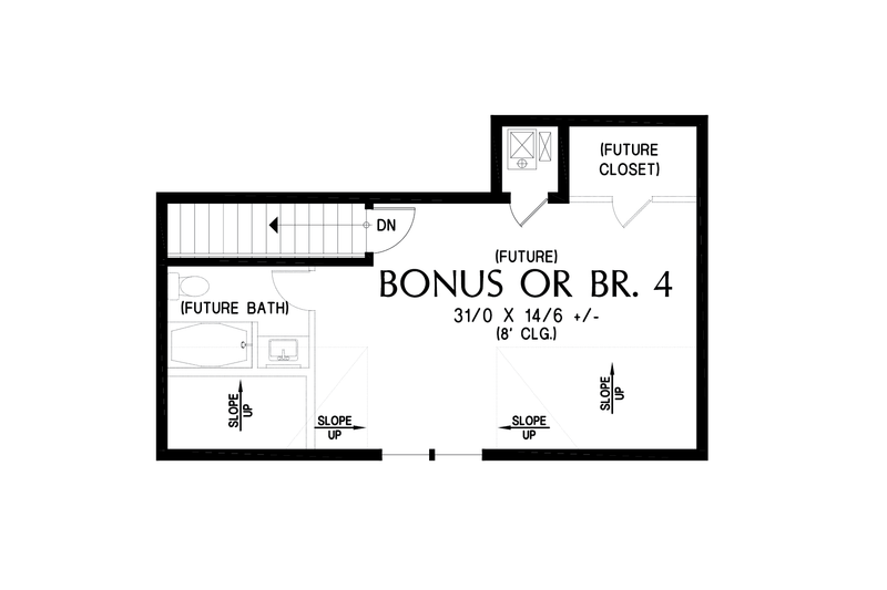 Home Plan - Floor Plan - Other Floor 3 for Farmhouse House Plan #48-1186 - 3 bed, 2.5 bath
