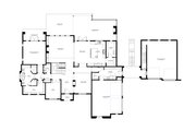European Style House Plan - 6 Beds 4.5 Baths 5064 Sq/Ft Plan #1114-19 