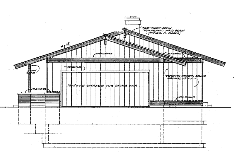 Dream House Plan - Floor Plan - Other Floor for Ranch House Plan #72-739 - 4 bed, 2 bath