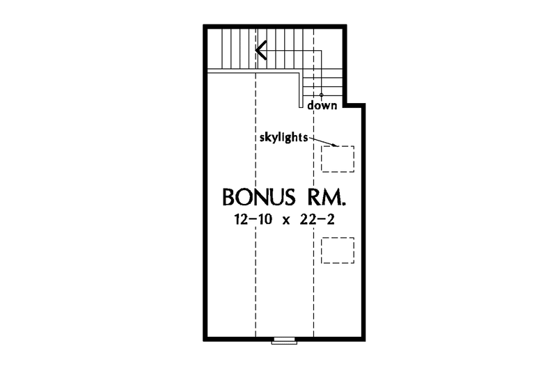 Home Plan - Floor Plan - Other Floor for Mediterranean House Plan #929-486 - 3 bed, 2 bath