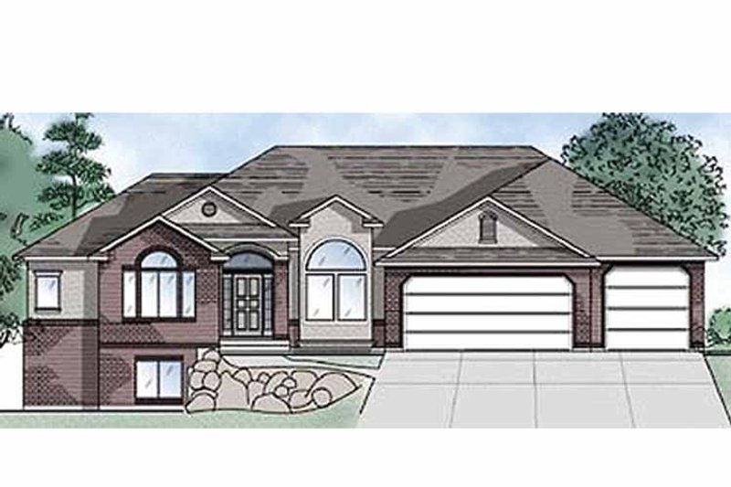 Dream House Plan - Exterior - Front Elevation 3 for Traditional House Plan #945-15 - 3 bed, 2.5 bath