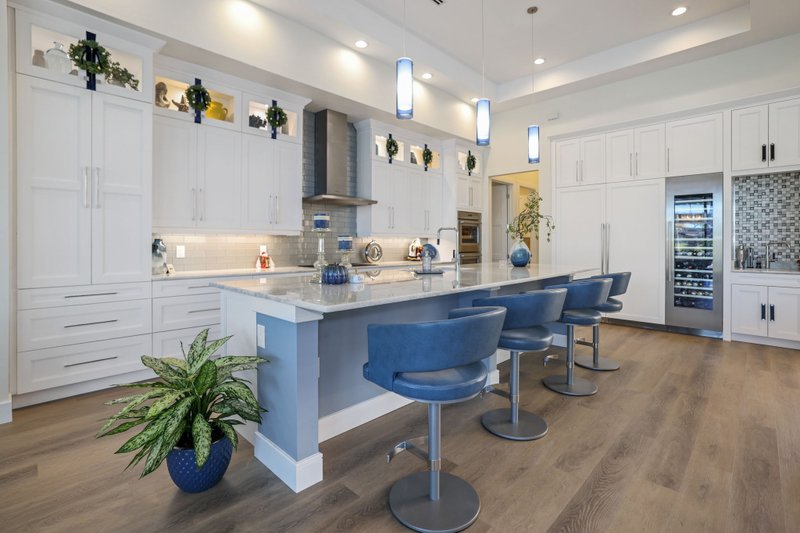 House Blueprint - Interior - Kitchen for Contemporary House Plan #930-533 - 3 bed, 3 bath