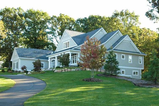 Exterior - Front Elevation 8 for Traditional House Plan #928-26 - 3 bed, 2.5 bath
