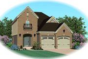 Traditional Style House Plan - 4 Beds 2.5 Baths 2030 Sq/Ft Plan #81-13631 