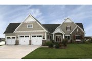 Craftsman Style House Plan - 3 Beds 3.5 Baths 3434 Sq/Ft Plan #928-91 