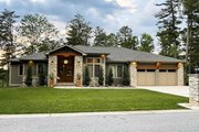 Prairie Style House Plan - 3 Beds 3.5 Baths 2694 Sq/Ft Plan #48-657 