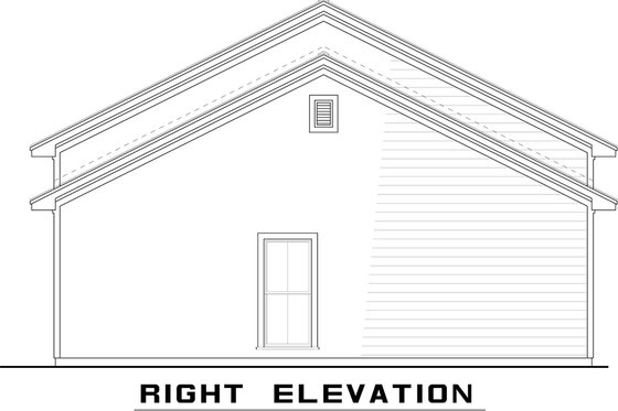 Exterior - Other Elevation 1 for Barndominium House Plan #923-234 - 3 bed, 2 bath