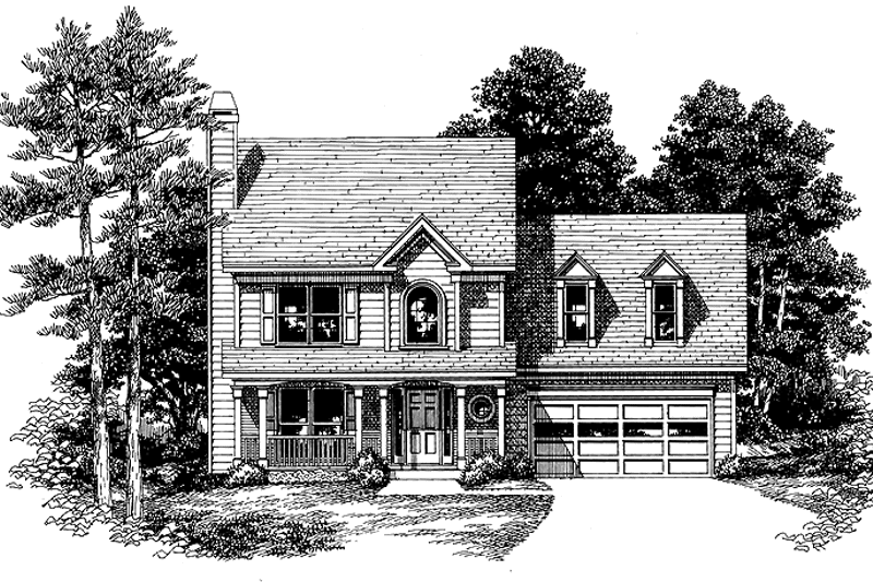 Home Plan - Exterior - Front Elevation 3 for Country House Plan #927-51 - 3 bed, 2.5 bath