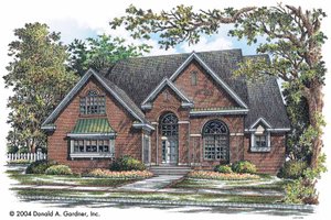 Traditional Exterior - Front Elevation Plan #929-738