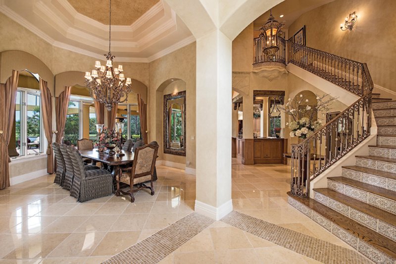 Dream House Plan - Interior - Dining Room for Mediterranean House Plan #930-413 - 4 bed, 4.5 bath