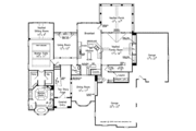 Country Style House Plan - 4 Beds 4.5 Baths 3775 Sq/Ft Plan #927-286 