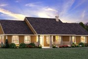 Ranch Style House Plan - 3 Beds 2 Baths 1924 Sq/Ft Plan #18-9545 
