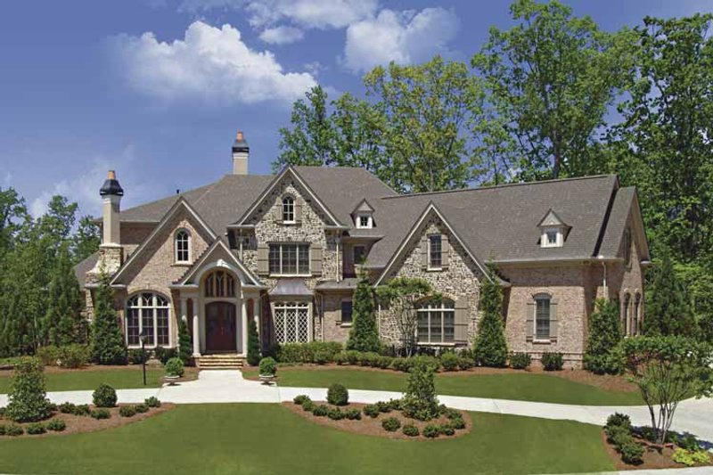 Home Plan - European Exterior - Front Elevation Plan #54-293