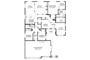 Craftsman Style House Plan - 3 Beds 2 Baths 2159 Sq/Ft Plan #132-337 