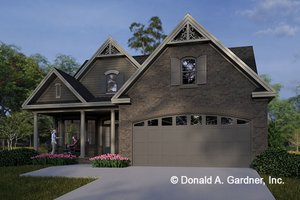 Exterior - Front Elevation 3 for Victorian House Plan #929-715 - 3 bed, 2.5 bath