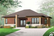 Contemporary Style House Plan - 2 Beds 1 Baths 1146 Sq/Ft Plan #23-2523 