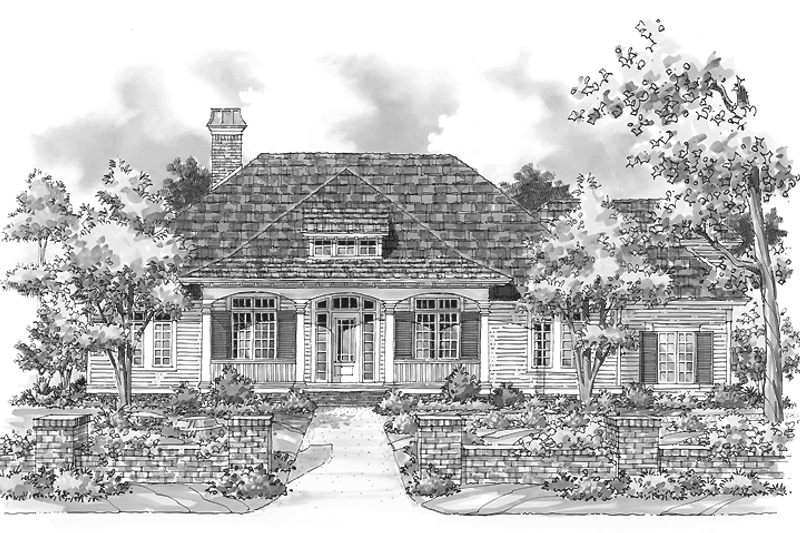 Home Plan - Exterior - Front Elevation 3 for Country House Plan #930-216 - 3 bed, 2.5 bath