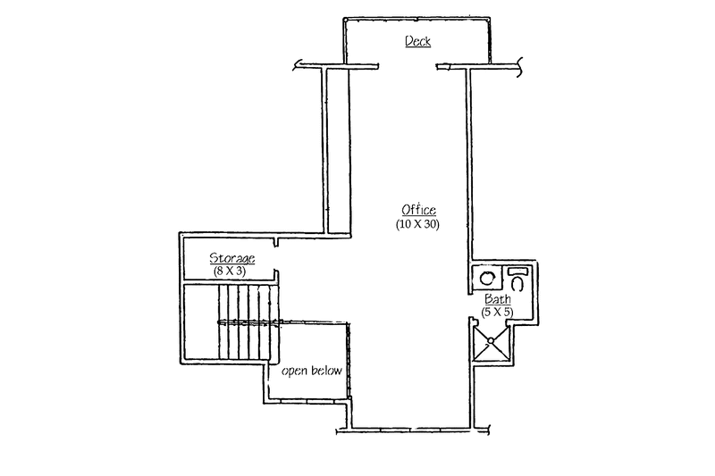 Home Plan - Floor Plan - Upper Floor for Traditional House Plan #945-49 - 4 bed, 3.5 bath