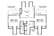 Country Style House Plan - 4 Beds 3 Baths 2596 Sq/Ft Plan #929-278 