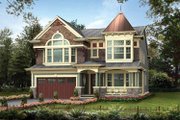 Victorian Style House Plan - 4 Beds 3.5 Baths 4020 Sq/Ft Plan #132-473 