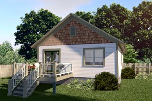 Cottage Exterior - Other Elevation Plan #79-130