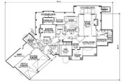 Traditional Style House Plan - 4 Beds 3 Baths 3590 Sq/Ft Plan #5-337 