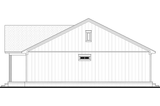 Exterior - Other Elevation 1 for Farmhouse House Plan #430-358 - 4 bed, 4 bath