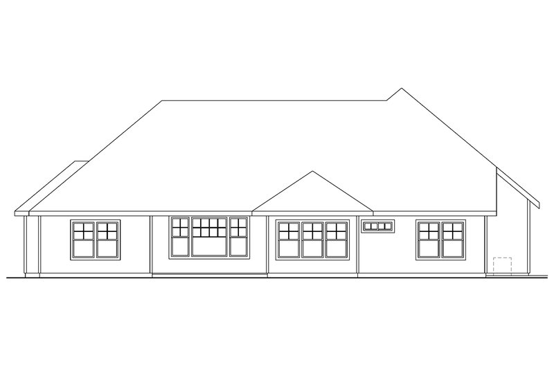 Home Plan - Exterior - Other Elevation for Traditional House Plan #124-546 - 3 bed, 2.5 bath