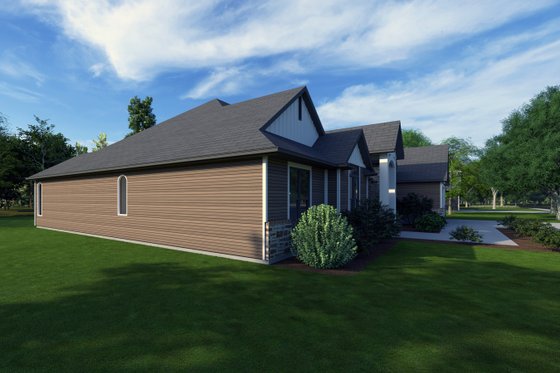 Exterior - Other Elevation for Craftsman House Plan #1111-16 - 4 bed, 3.5 bath
