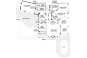 Mediterranean Style House Plan - 6 Beds 7.5 Baths 6714 Sq/Ft Plan #420-193 