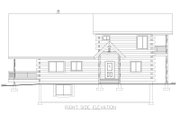 Log Style House Plan - 3 Beds 2.5 Baths 2346 Sq/Ft Plan #117-1019 Exterior 