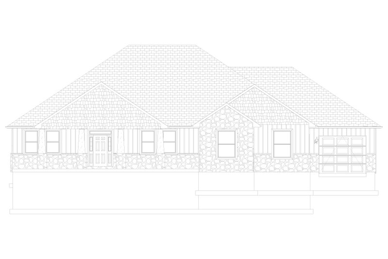 House Plan Design - Exterior - Front Elevation 5 for Traditional House Plan #1060-141 - 3 bed, 2.5 bath