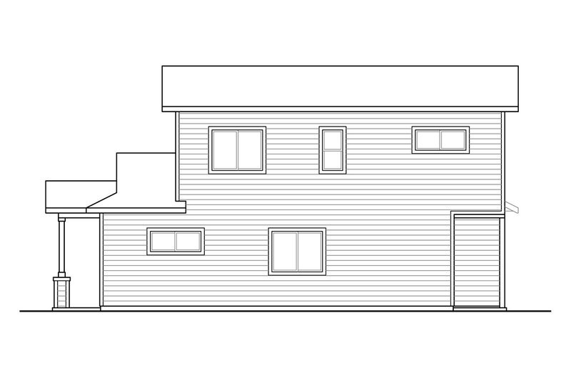 House Plan Design - Exterior - Other Elevation 1 for Traditional House Plan #124-1293 - 6 bed, 4.5 bath