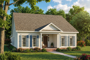 Traditional Exterior - Front Elevation Plan #17-2420