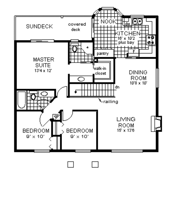 Architectural House Design - European Floor Plan - Main Floor Plan #18-226