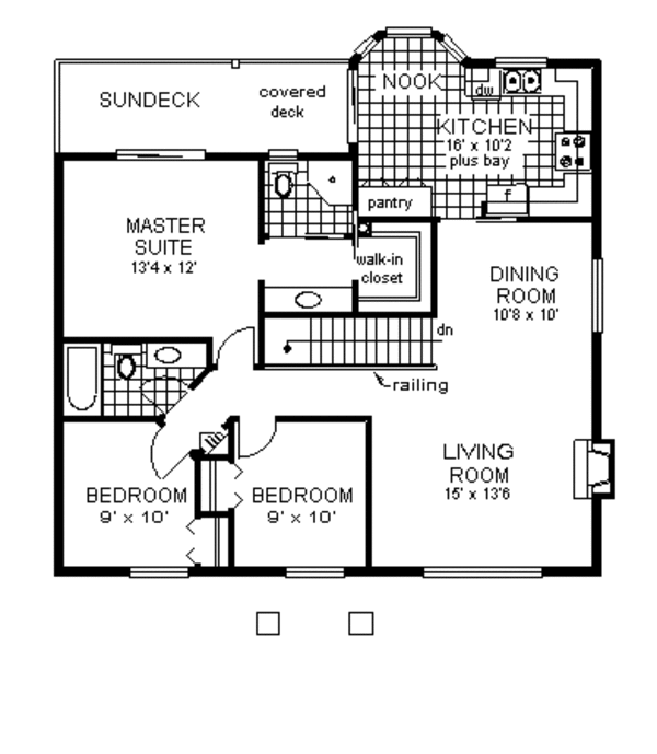 Home Plan - European Floor Plan - Main Floor Plan #18-226