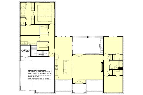 Floor Plan - Other Floor for Farmhouse House Plan #430-361 - 3 bed, 2.5 bath