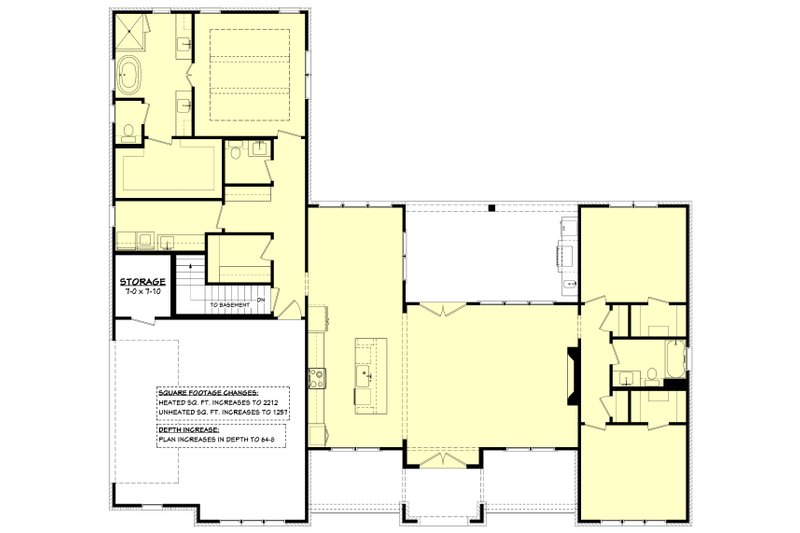 House Blueprint - Floor Plan - Other Floor for Farmhouse House Plan #430-361 - 3 bed, 2.5 bath