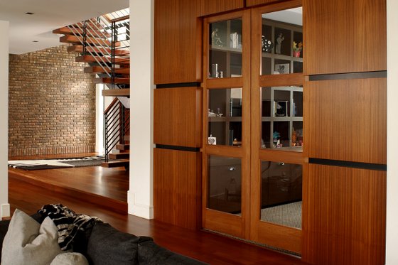 Entry - 5500 square foot Modern Home