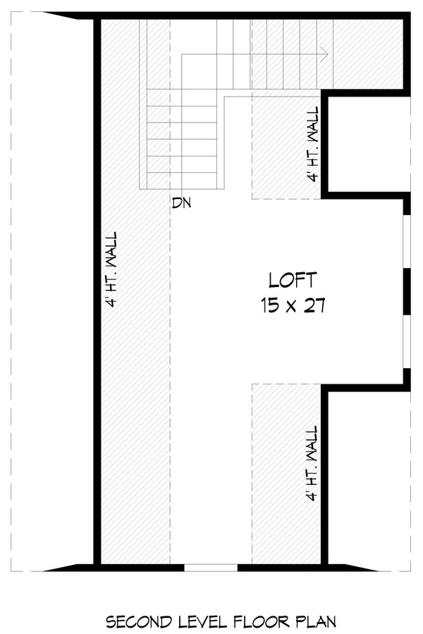 Traditional Floor Plan - Upper Floor Plan #932-535