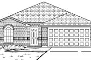 Traditional Style House Plan - 3 Beds 2 Baths 1444 Sq/Ft Plan #84-324 